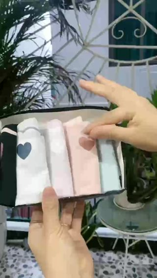 Combo 10 Quần Lót Nữ,Quần Su Tim Kháng Khuẩn Không Đường May Không...