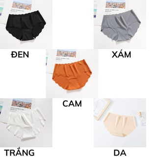 Quần lót nữ thun lạnh đúc su không đường may cao cấp mặc thoải mái...