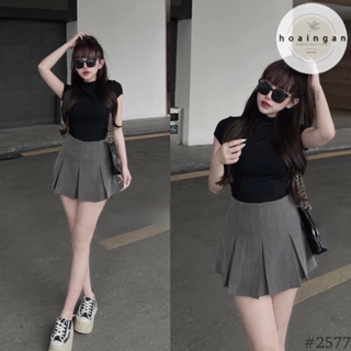 CHÂN VÁY NGẮN XẾP LY TO CHẤT RUBY CAO CẤP LÊN DÁNG SIÊU XINH...