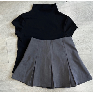 CHÂN VÁY NGẮN XẾP LY TO CHẤT RUBY CAO CẤP LÊN DÁNG SIÊU XINH...