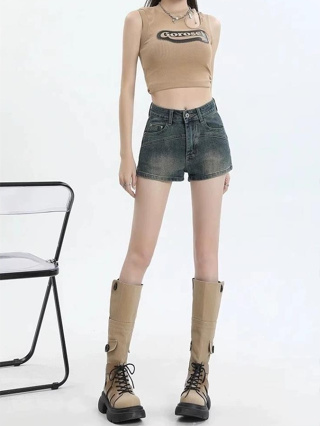 Quần Short Jeans Nữ , Quần Đùi Nữ Chất Liệu From Bó Cực Dễ Phối Đồ...