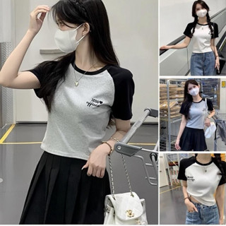 Áo Croptop Nữ Tay Ngắn Cổ Tròn Chất Thun Gân Co Dãn, Áo Thun Cropt... Áo Croptop Nữ Tay Ngắn Cổ Tròn Chất Thun Gân Co Dãn, Áo Thun Cropt...