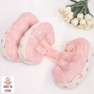 Gối bầu cánh tiên BabyLb gối bà bầu đỡ bụng giảm đau lưng cho bà b...