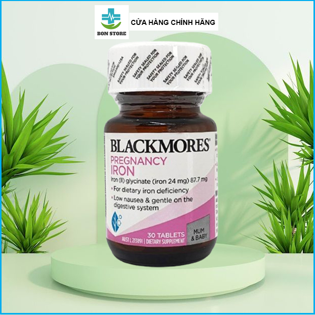 Viên Sắt bầu Blackmores Pregnancy Iron, Úc (30v)...