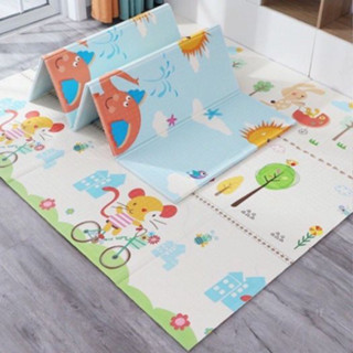 Thảm Xốp Cho Bé Gấp Gọn,Tấm Lót Trải Sàn 2 Mặt Chống Thấm Chống Tr...