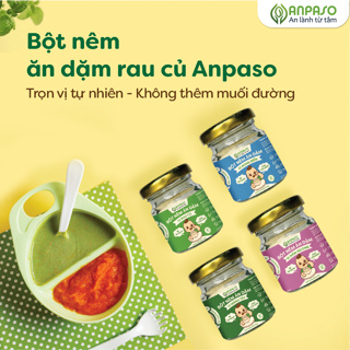 Hat Nêm Cho Bé Ăn Dặm Anpaso - Bôt Nêm Vị Rau Củ Nâm Hương Măng Tâ... Hat Nêm Cho Bé Ăn Dặm Anpaso - Bôt Nêm Vị Rau Củ Nâm Hương Măng Tâ...