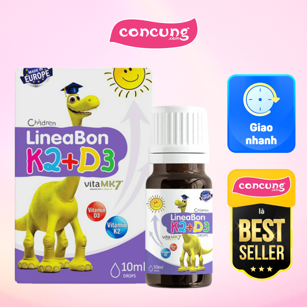 Vitamin giúp bé tăng chiều cao K2D3 Lineabon... Vitamin giúp bé tăng chiều cao K2D3 Lineabon...