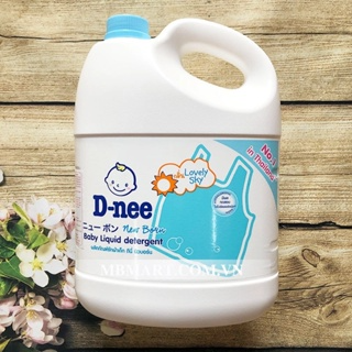 (HÀNG NHẬP KHẨU) Nước giặt quần áo em bé Dnee 3000ml-Nước Giặt Xả ... (HÀNG NHẬP KHẨU) Nước giặt quần áo em bé Dnee 3000ml-Nước Giặt Xả ...