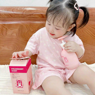 Sữa Tắm Gấu Dâu 2IN1 Dành Cho Trẻ Em 300ml ,an toàn dịu nhẹ , khôn...