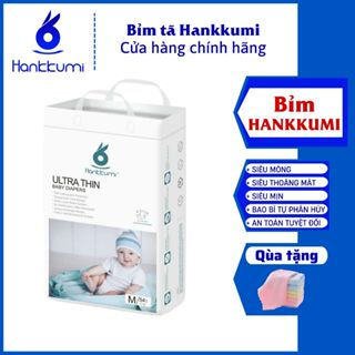 Bỉm Tã Quần Dán Hankkumi Tả Sơ Sinh Cho Bé Trẻ Em Size S62/M/L/XL/...