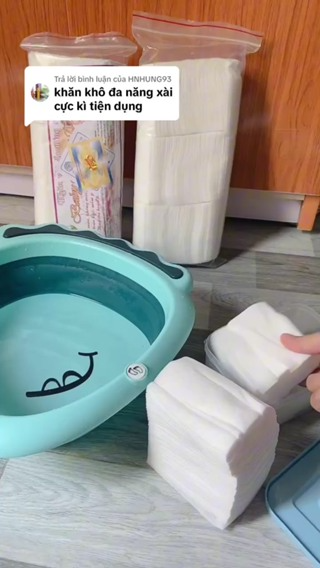 Combo 10 Gói Khăn Khô Đa Năng Hiền Trang 200gr - Hàng Loại 1...