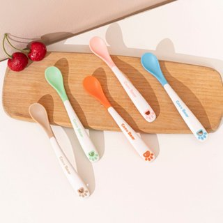 Thìa ăn dặm silicone báo nóng Cocobear cho bé ăn dặm Shopmegold1...
