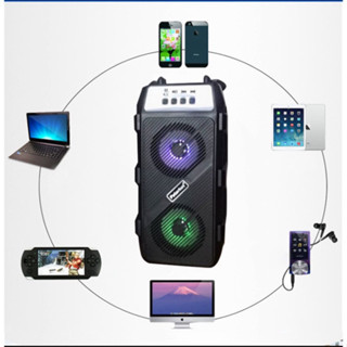 Loa karaoke bluetooth PTH 2322 phiên bản cao cấp 2023,loa không dâ...