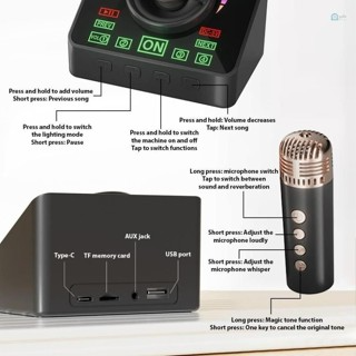 Loa Karaoke, Loa Bluetooth Q4 Mới Có Micro Ngoài Trời Micro Không ...