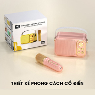[ HOẢ TỐC ]Loa Karaoke Bluetooth YS-103 Tặng Kèm 1 Micro Không Dây...