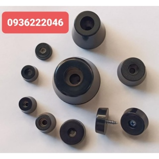 Chân cao su giảm chấn có long đen kim loại đúc liền dùng cho chân ...