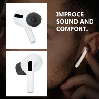 Nút Bọc Đầu Tai Nghe Giảm Tiếng Ồn Thay Thế Bằng Silicon Thoải Mái...