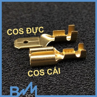 Cos loa - jack loa đồng thau kèm vỏ cách điện nhiều cỡ - cos đồng ...
