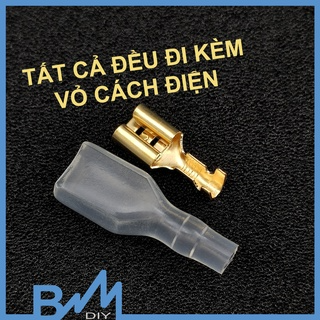 Cos loa - jack loa đồng thau kèm vỏ cách điện nhiều cỡ - cos đồng ...