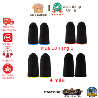 Bao tay chơi game, găng tay chơi game sợi dệt siêu nhạy, 4 màu sắc...