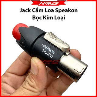 Jack Loa NEUTRIK Speakon Bọc Kim Loại, giá 1 chiếc....