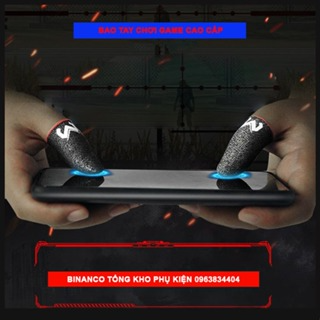 Găng tay chơi game Pubg, ff, Liên Quân, Bao tay chống mồ hôi sợi b...