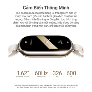 Vòng Đeo Tay Thông Minh Xiaomi Miband 8 Kết Nối APP Theo Dõi Sức K...