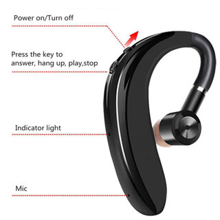 Tai Nghe Không Dây S109 bluetooth 5.0 Móc Vành Tai Chống Ồn Độ Nét...