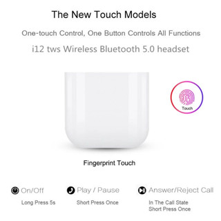 Tai nghe không dây i12 Tws Tai nghe Bluetooth 5.3 Tai nghe Macaron...