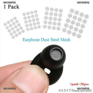 Set 20 Lưới Thép Bọc Tai Nghe Chống Bụi 4mm 4.2mm 4.7mm 5mm...