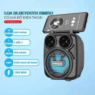 [ BH_12 Tháng ] Loa Bluetooth Mini KIMISO 1182 - Tặng Dây Sạc Nhan...