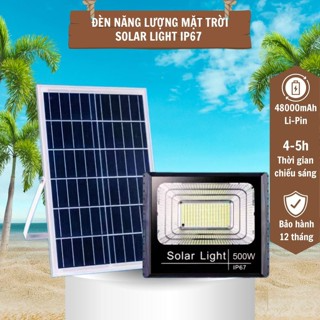 Đèn Năng Lượng Mặt Trời Seka Solar Light 500W IP67 Tiết Kiệm Điện ...