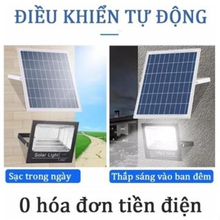 Đèn Năng Lượng Mặt Trời Seka Solar Light 500W IP67 Tiết Kiệm Điện ...