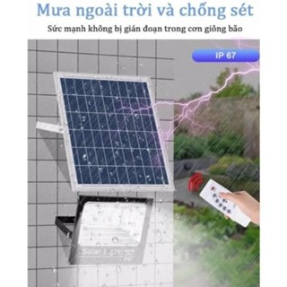 Đèn Năng Lượng Mặt Trời Seka Solar Light 500W IP67 Tiết Kiệm Điện ...