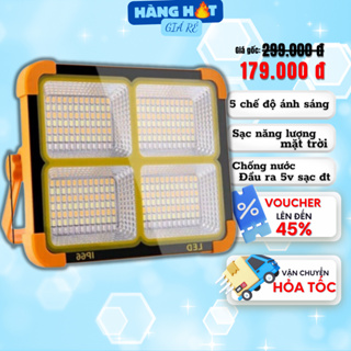 Đèn Năng Lượng Mặt Trời Đa Năng Cầm Tay 300W, Đèn LED Tích Điện Cầ... Đèn Năng Lượng Mặt Trời Đa Năng Cầm Tay 300W, Đèn LED Tích Điện Cầ...