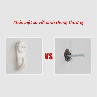Đinh 4 chân Treo Tường Đinh Đỡ Tranh Treo Khung Ảnh Treo Đồ Không ...