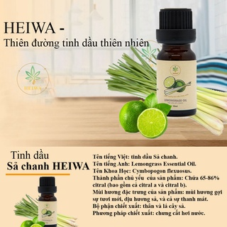 [HEIWA]23 loại tinh dầu nhập khẩu Ấn Độ , đuổi muỗi, làm thơm phòn...