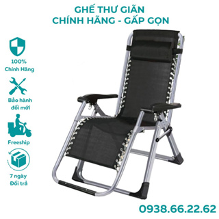 Ghế thư giãn gấp gọn đa năng vải lưới thoáng khí, Ghế xếp thư giãn...