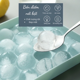 6978 Khay đá bi tròn tủ lạnh 33 viên có nắp đậy... 6978 Khay đá bi tròn tủ lạnh 33 viên có nắp đậy...