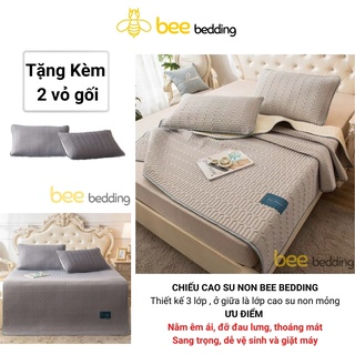 Chiếu điều hòa cao su non tencel latex Bee Bedding, chiếu nệm mủ c...
