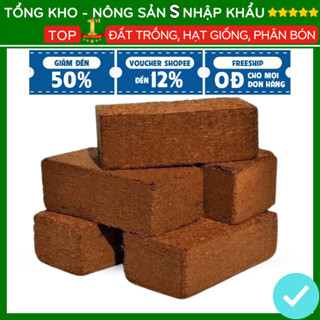 Đất Trồng Cây Viên Đất Nén Xơ Dừa Tiện Ích diệt khuẩn kháng sâu bệ...