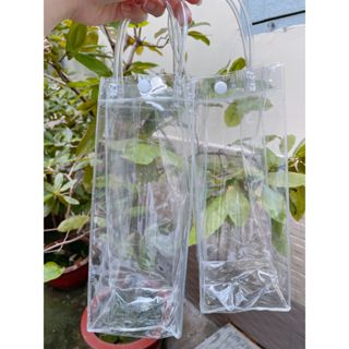 [Sỉ siêu rẻ] Túi Đựng Bình Nước Trong Suốt Nhựa PVC Cao Cấp (25 x ...
