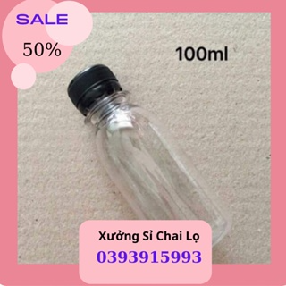 Chai Nhựa 50ml, 100ml Đã Kèm Nắp. Nhựa Huysun...
