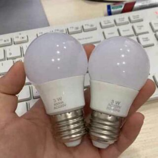Xả Kho_ Bóng bulb chống nước 3w(sẵn hàng) ánh sáng trắng và vàng...