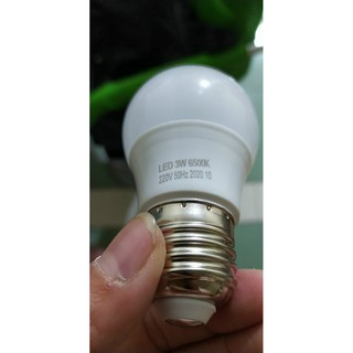 Xả Kho_ Bóng bulb chống nước 3w(sẵn hàng) ánh sáng trắng và vàng...