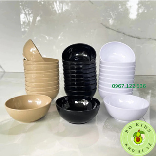 Bát chấm phíp Việt Nhật siêu bền đẹp 6826 bát chấm nhựa bát đựng n...