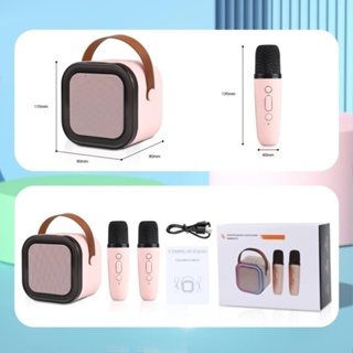 Loa Karaoke Bluetooth Mini ESTELLE Sạc Pin Không Dây, Âm Thanh Hay...