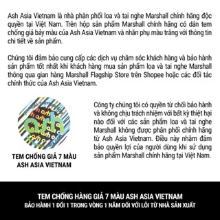 Loa Marshall Bluetooth STOCKWELL II Portable - Pin lên đến 20h - B...