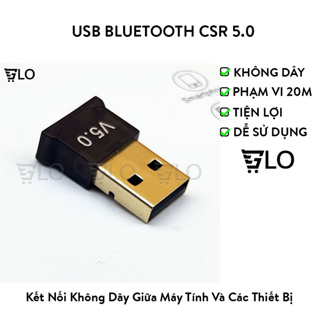 USB Bluetooth SCR 2.0/5.0/5.4 Dùng Cho Máy Tính Laptop, PC...