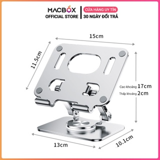 Giá đỡ Máy tính bảng iPad Chân xoay 360 độ bằng nhôm tiện lợi P26 ...